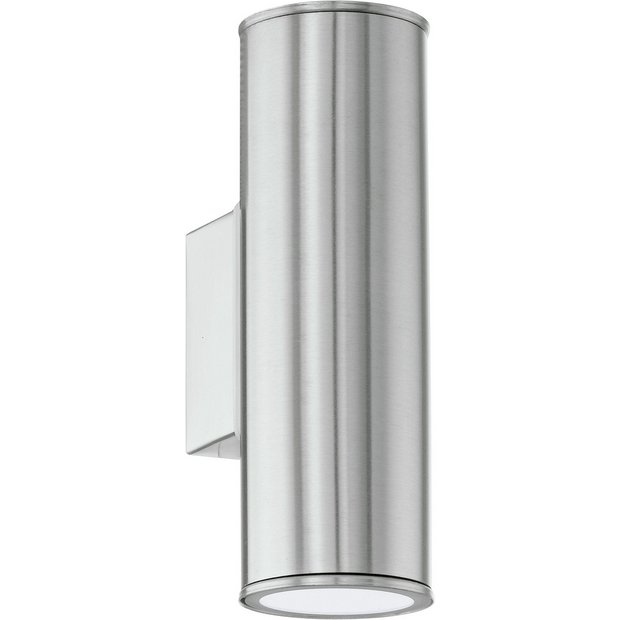 Buy Eglo Riga 200mm LED Outdoor Wall Lighting - Stainless Steel at Argos.co.uk - Your Online ...
